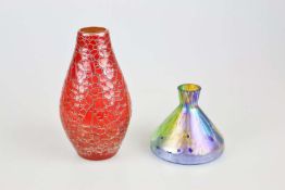 Glas- und Keramikvase