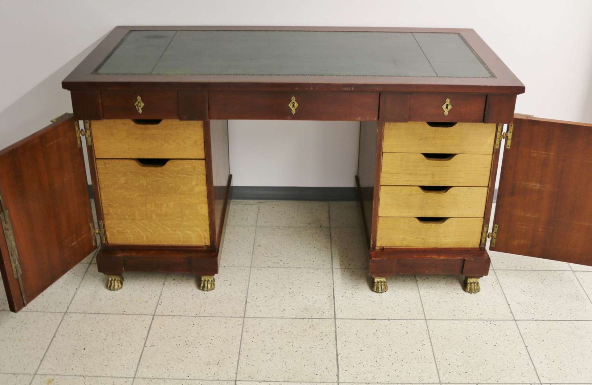 Schreibtisch mit Stuhl, Empire II - Image 4 of 4