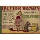 COMICS –Outcault, R. F.Buster Brown and his Resolutions.London und Edinburgh, W&R Chambers, [