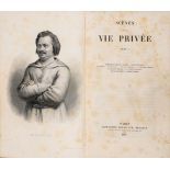 Balzac, Honoré de.Oeuvres complètes. 20 Bände. Mit 1 gest. Portrait und zahlr. Holzstich-Tafeln.