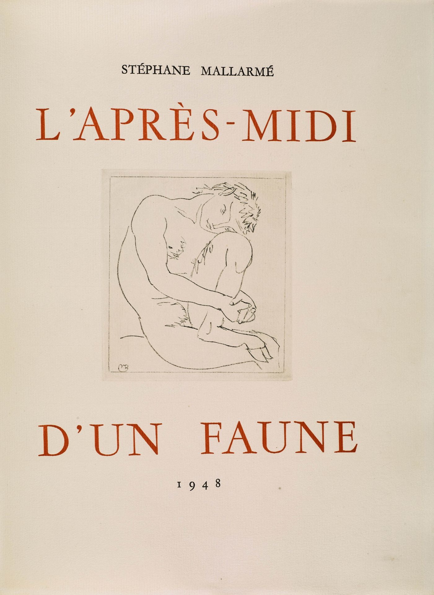 Barraud, Maurice -Mallarmé, Stephane.L'après-midi d'un Faune. Eines Faunen Nachmittag. Deutsche