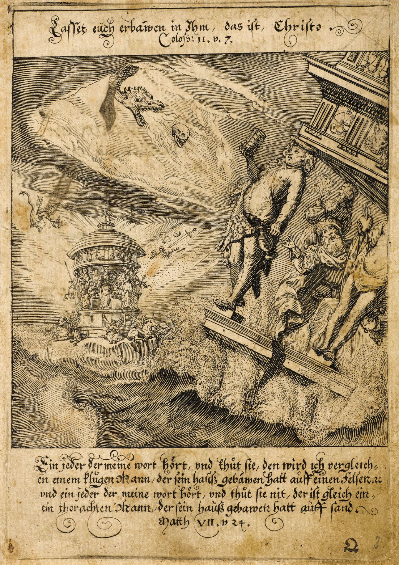 Meyer, Rudolf u. Conrad.Todten-Tanz. Fragment des Zürcher Totentanzes mit Kupfertitel und 54 (st. - Image 2 of 3