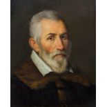 BARTOLOMEO PASSAROTTI (ZUGESCHRIEBEN)(Bologna 1529–1592 Rom)Porträt eines Mannes.Öl auf Leinwand.