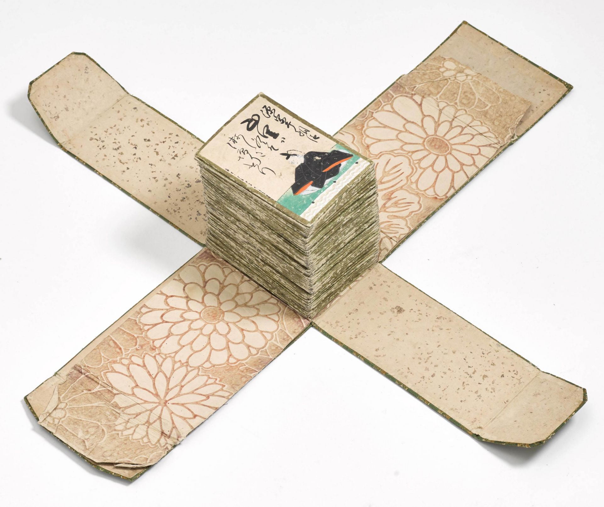 A SET OF HYAKUNIN ISSHU UTAGARUTA (PLAYING CARDS). - Image 3 of 3