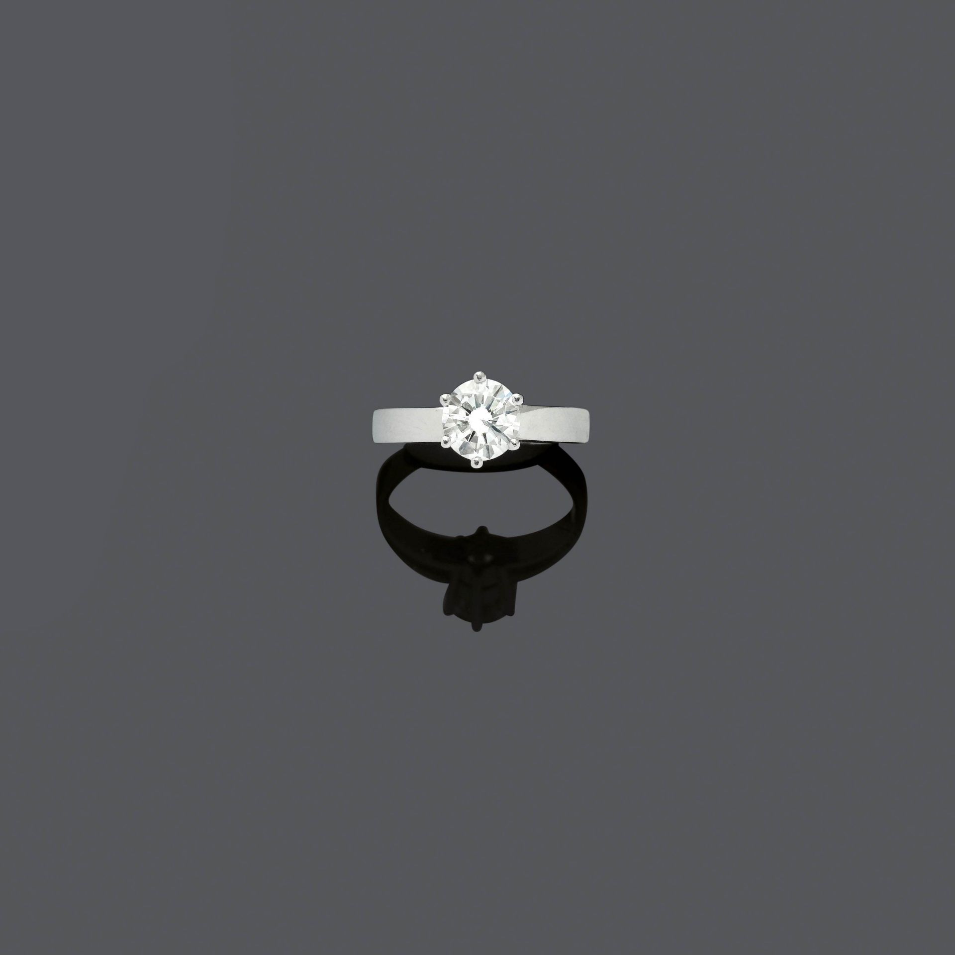 DIAMOND RING, ca. 1960.