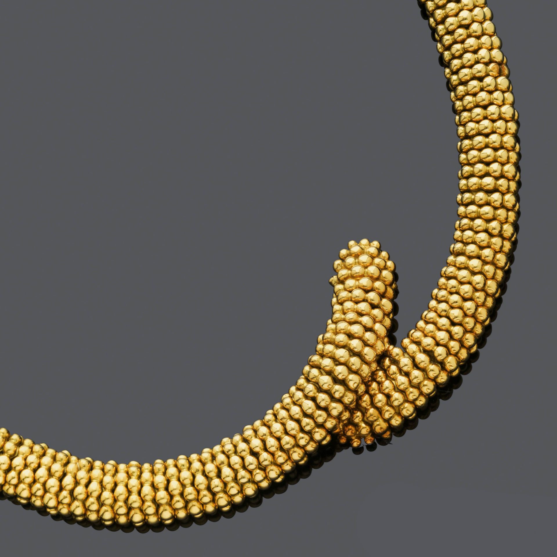 GOLD NECKLACE, BY SABBADINI.