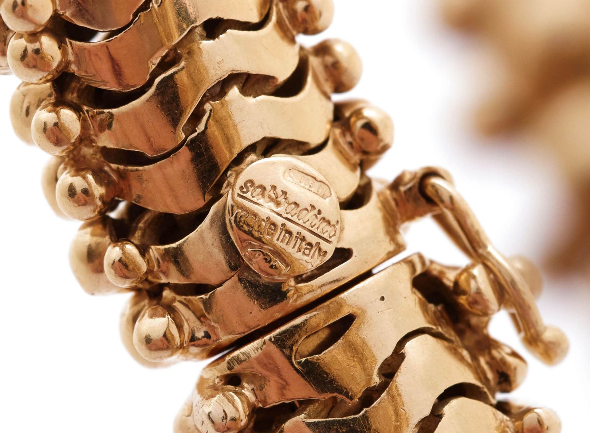 GOLD BRACELET, BY SABBADINI. - Image 3 of 3