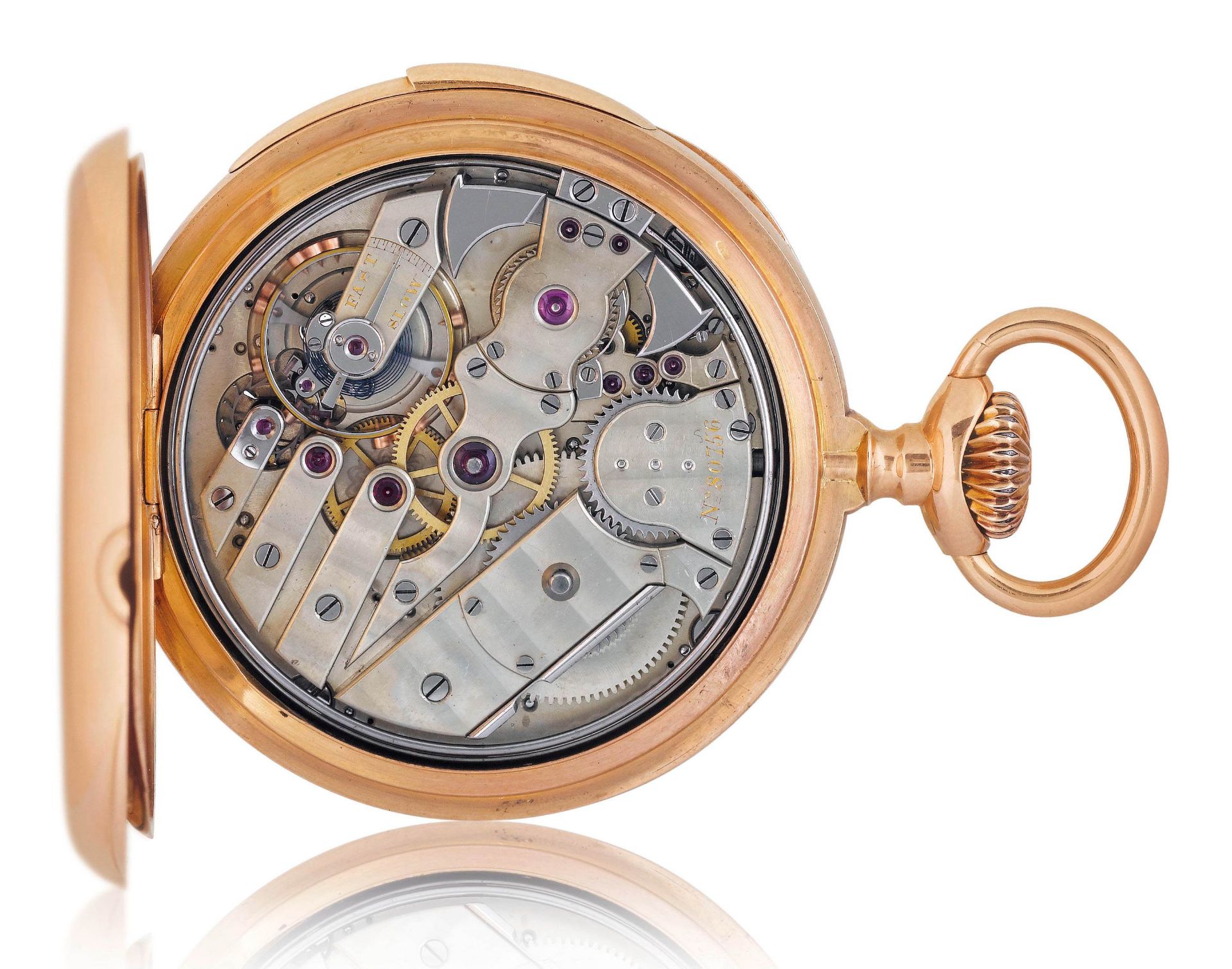 Patek Philippe, Taschenuhr mit Minutenrepetition, 1889. - Bild 2 aus 4