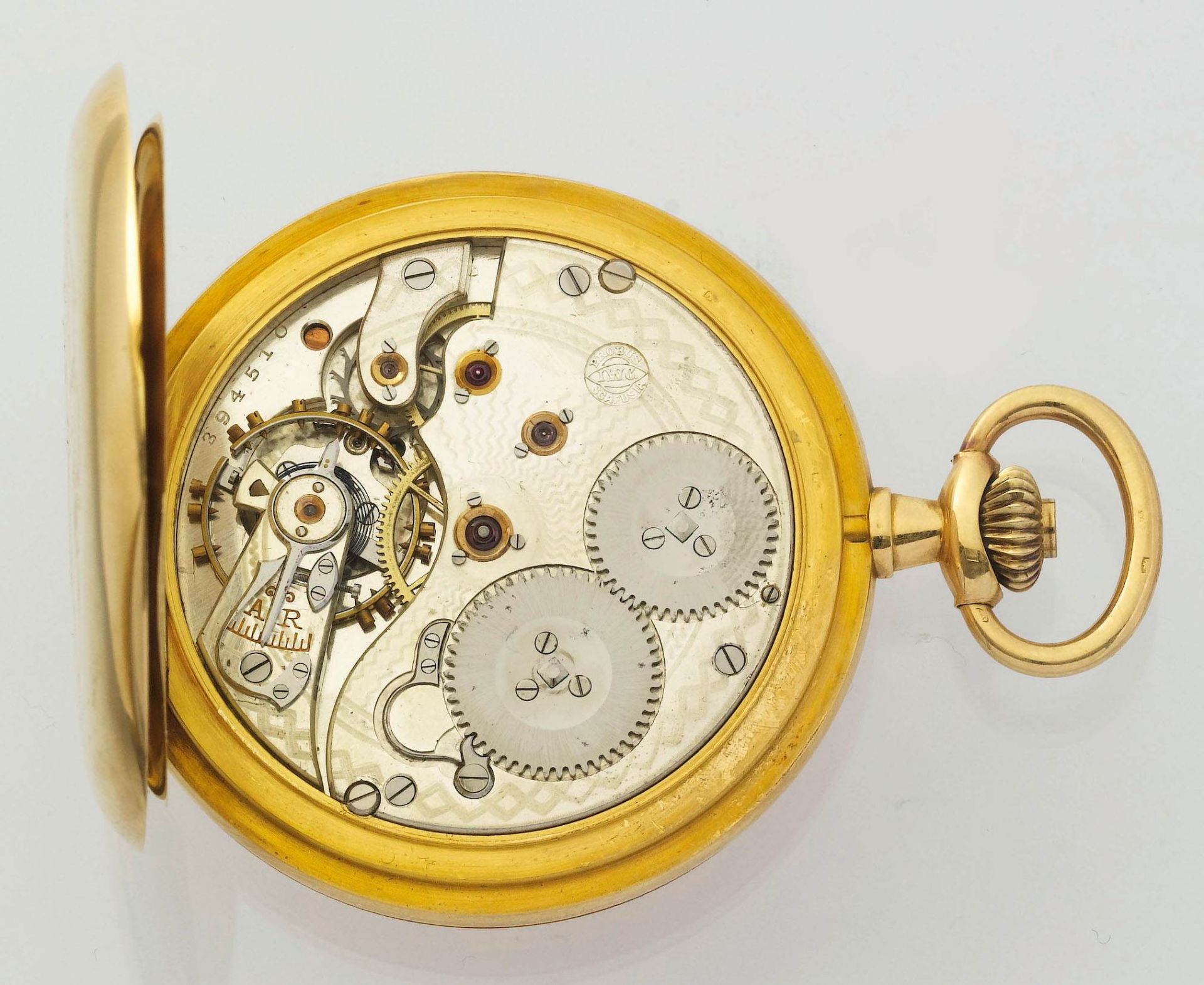 IWC, schwere Savonette-Taschenuhr. - Bild 4 aus 6