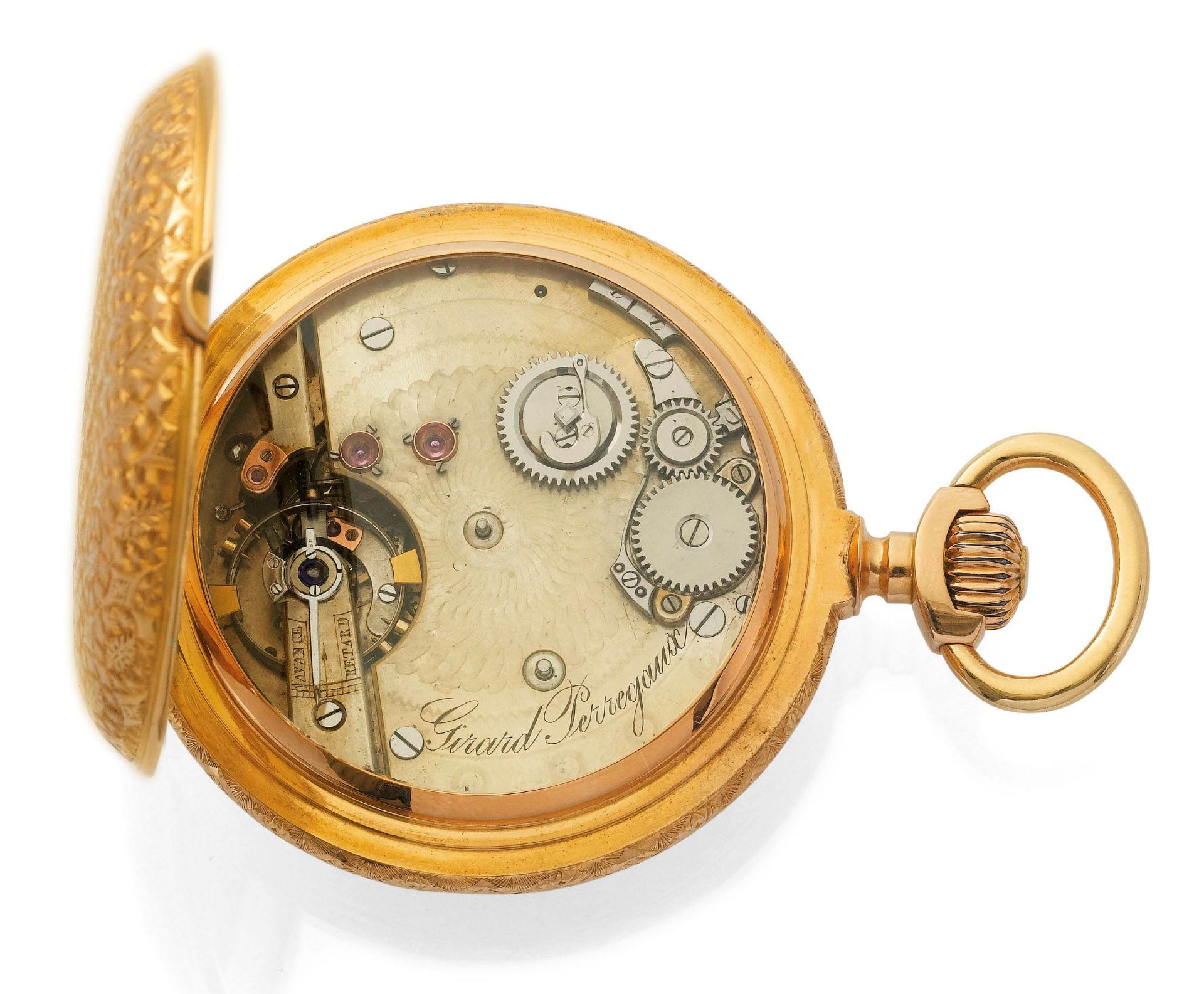 Girard Perregaux, schwerer und seltener Taschen-Chronometer, ca. 1880. - Bild 2 aus 8