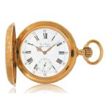 Girard Perregaux, schwerer und seltener Taschen-Chronometer, ca. 1880.