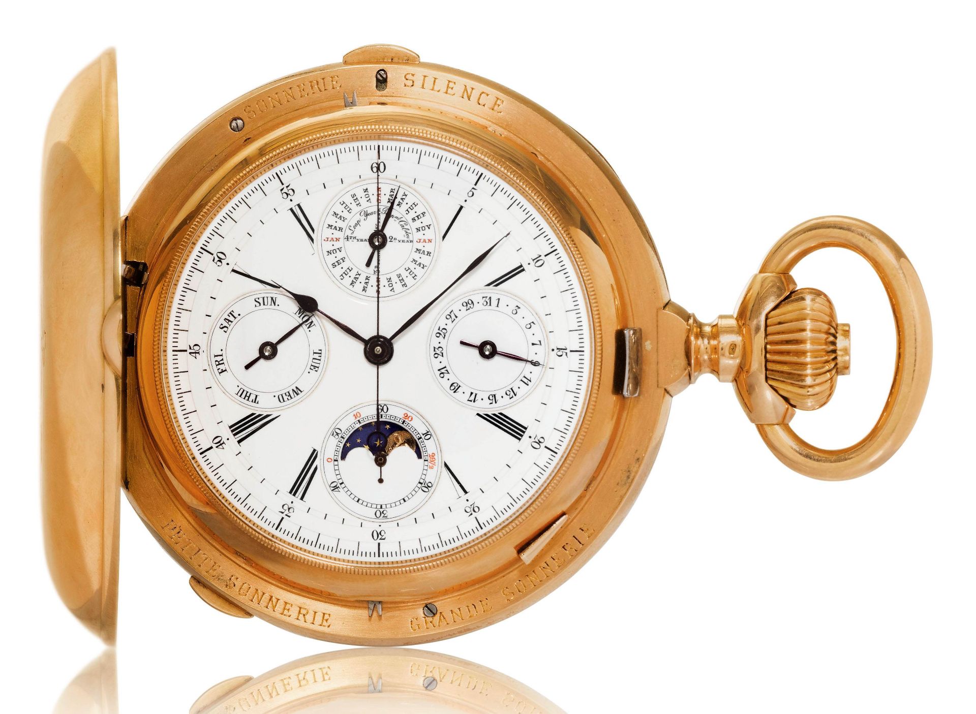 Piguet & Bachmann, extremely rare Grand Complication in exceptional condition, ca. 1880.