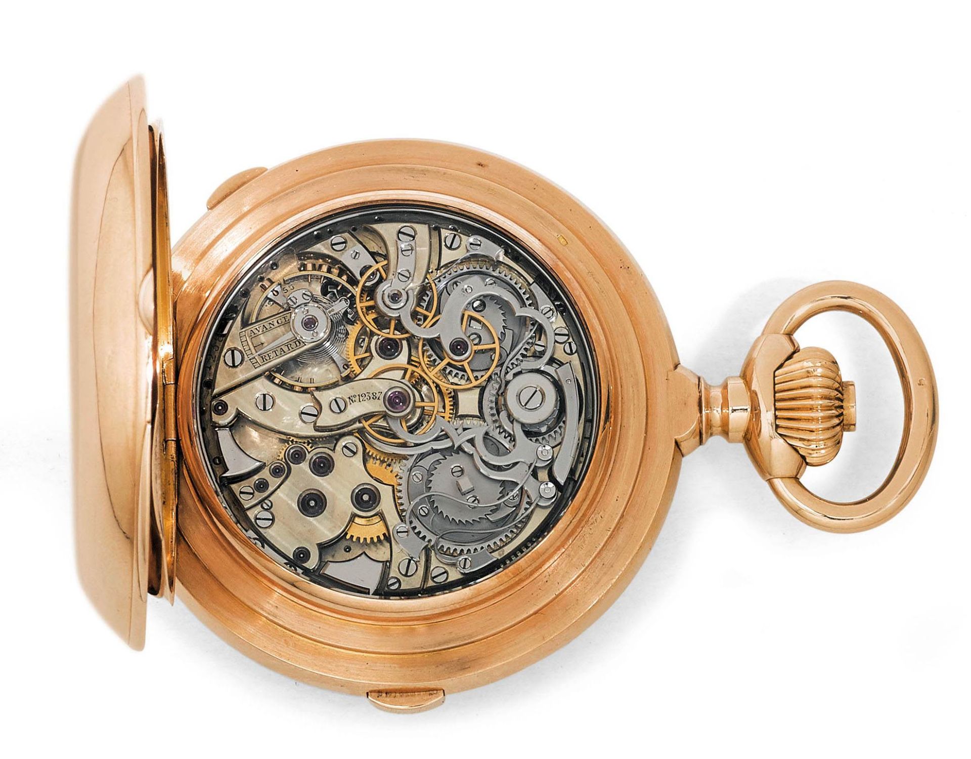 Piguet & Bachmann, extremely rare Grand Complication in exceptional condition, ca. 1880. - Image 7 of 7