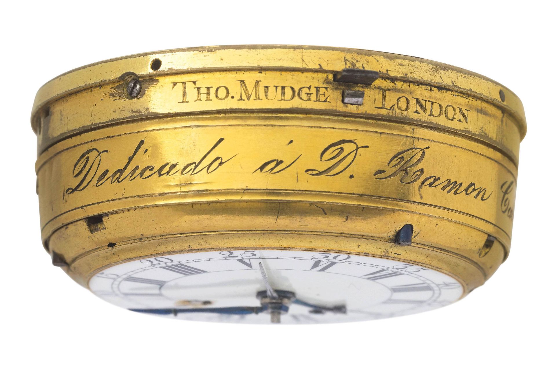 Thomas Mudge, technically and historically significant astronomical movement with double dial, equat - Image 3 of 7