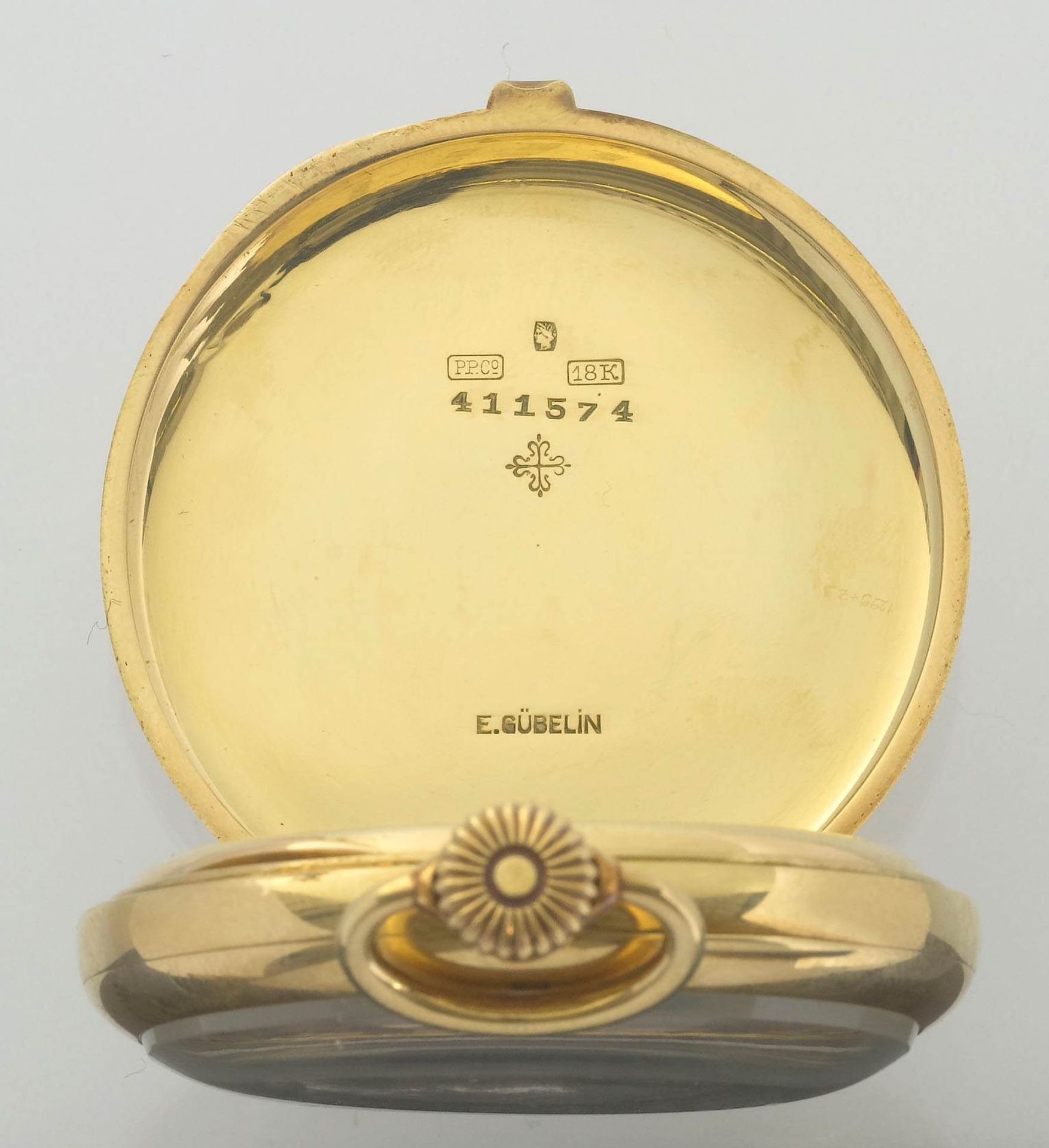 Patek Philippe, sehr seltene Taschenuhr in "Extra"-Qualität, ca. 1920. - Bild 5 aus 5