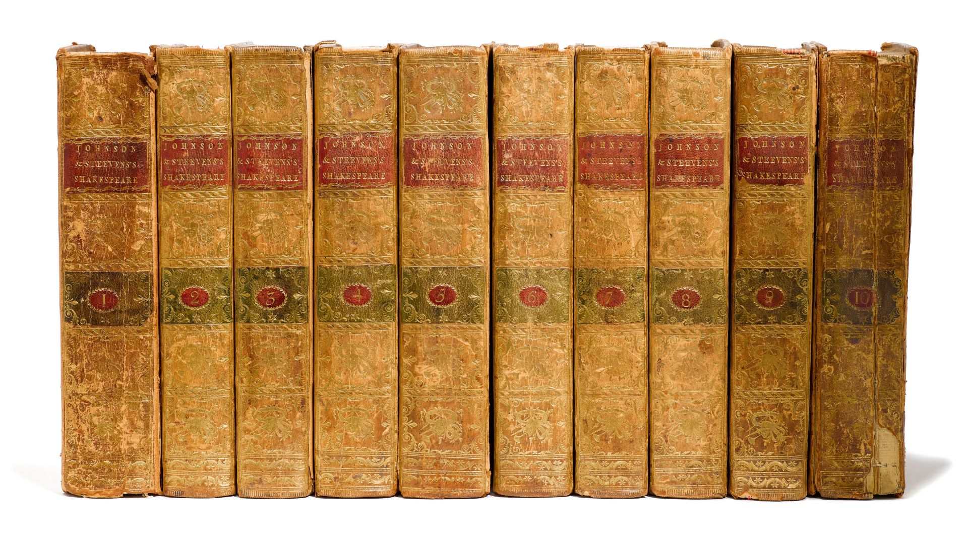 Shakespeare, William.The Plays of William Shakespeare. In ten Volumes. With the corrections and - Image 2 of 2