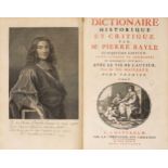 LEXIKA - Bayle, Pierre.Dictionaire historique et critique. Cinquieme edition, revue, corrigée et