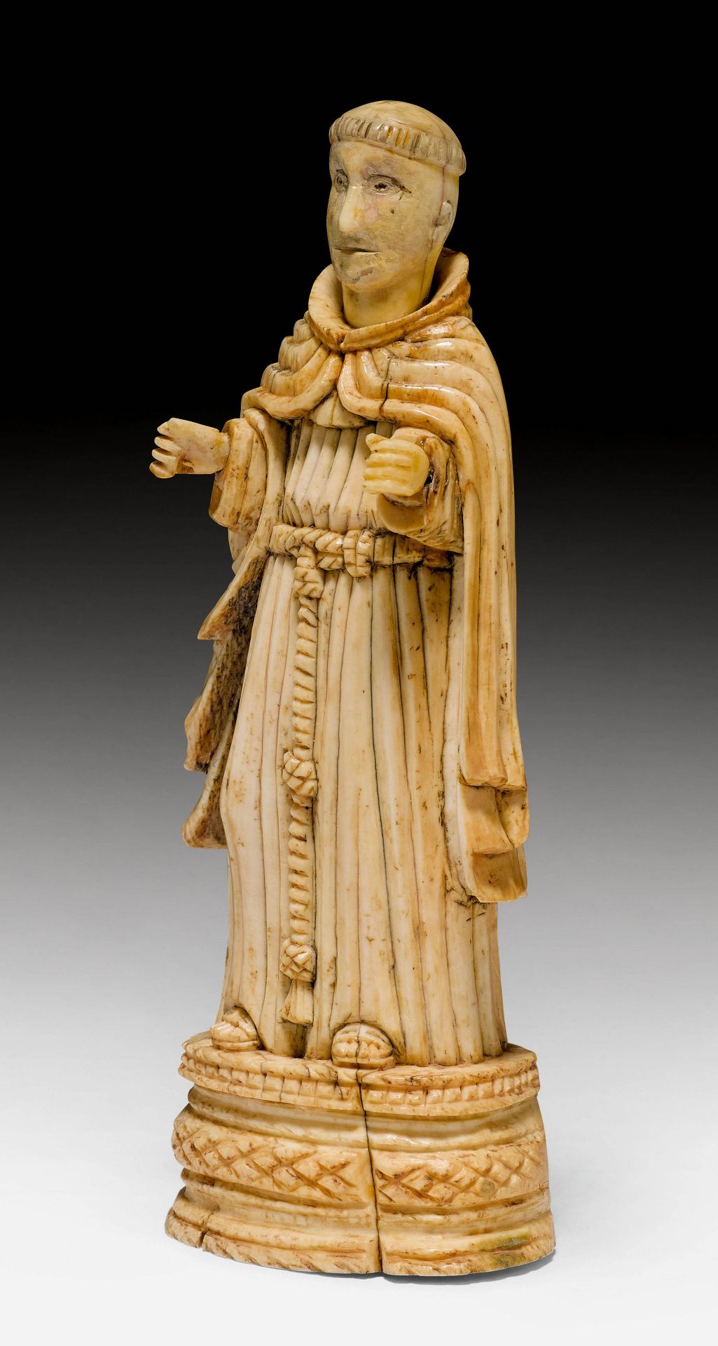 FIGURE OF A FRANCISCAN MONK