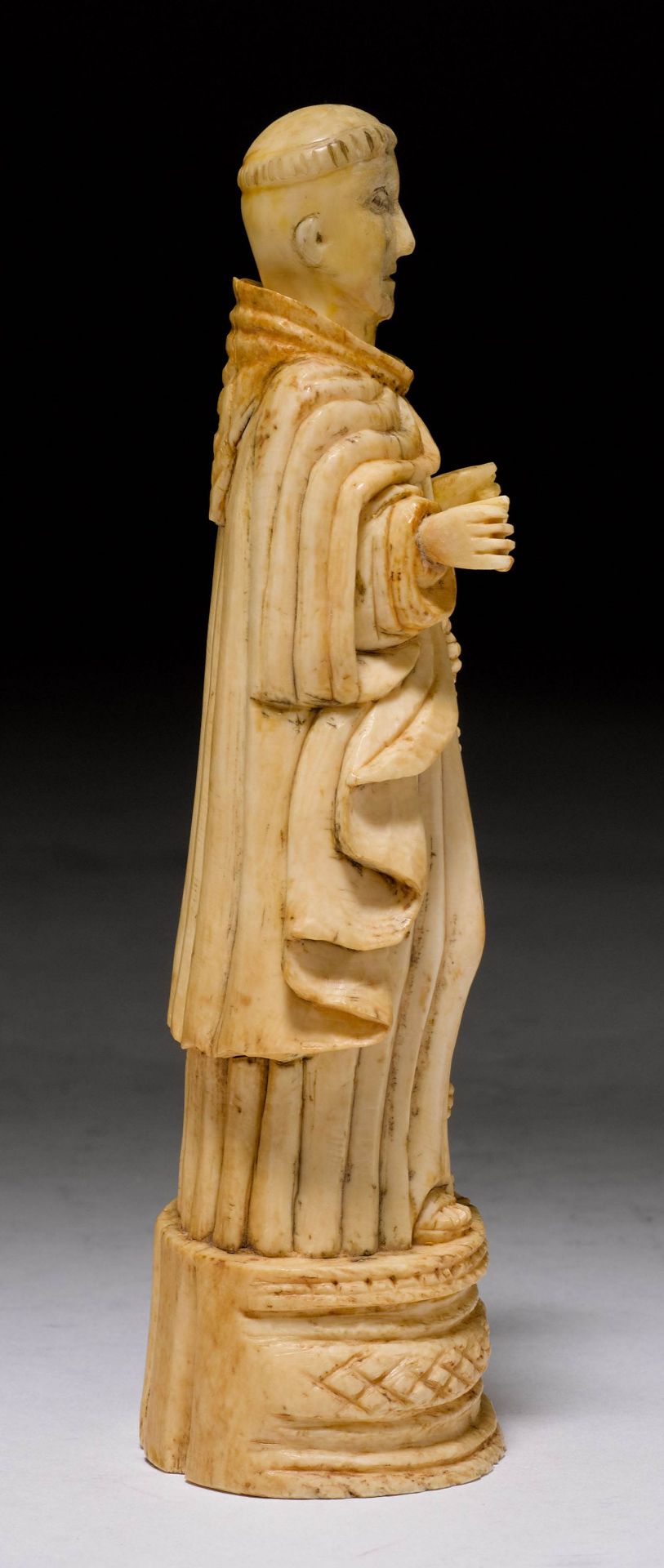 FIGURE OF A FRANCISCAN MONK - Image 3 of 4