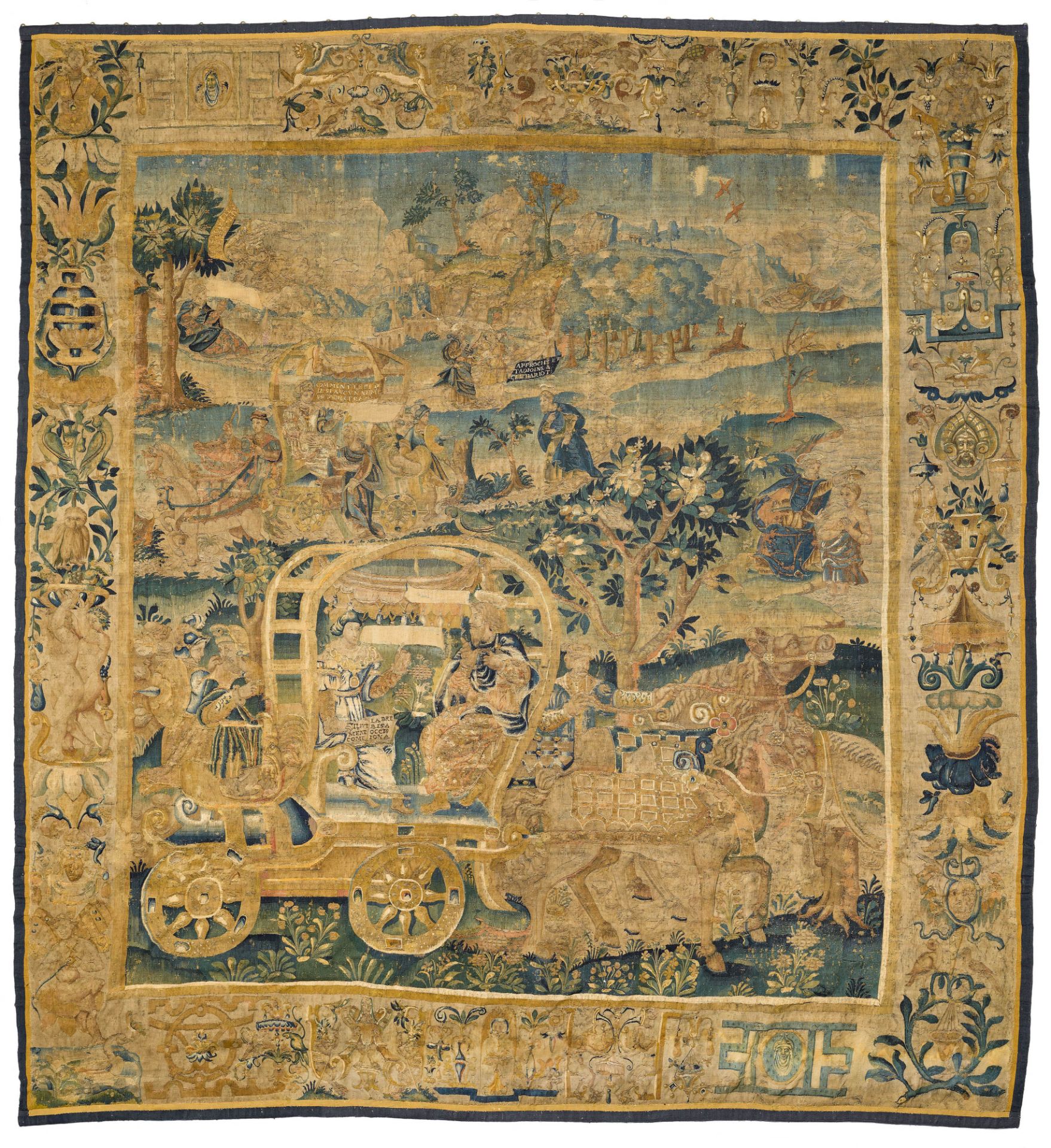 LARGE TAPESTRY "THE STORY OF PHILIPPUS"