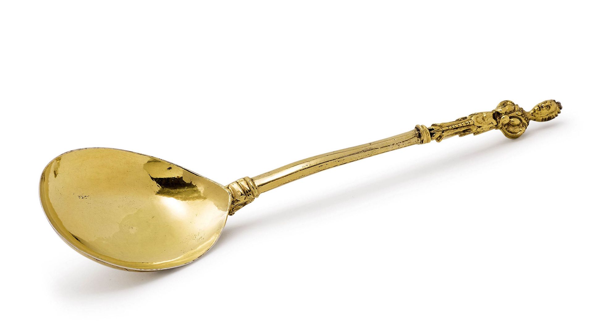 A SILVER-GILT HERM SPOON - Image 2 of 4
