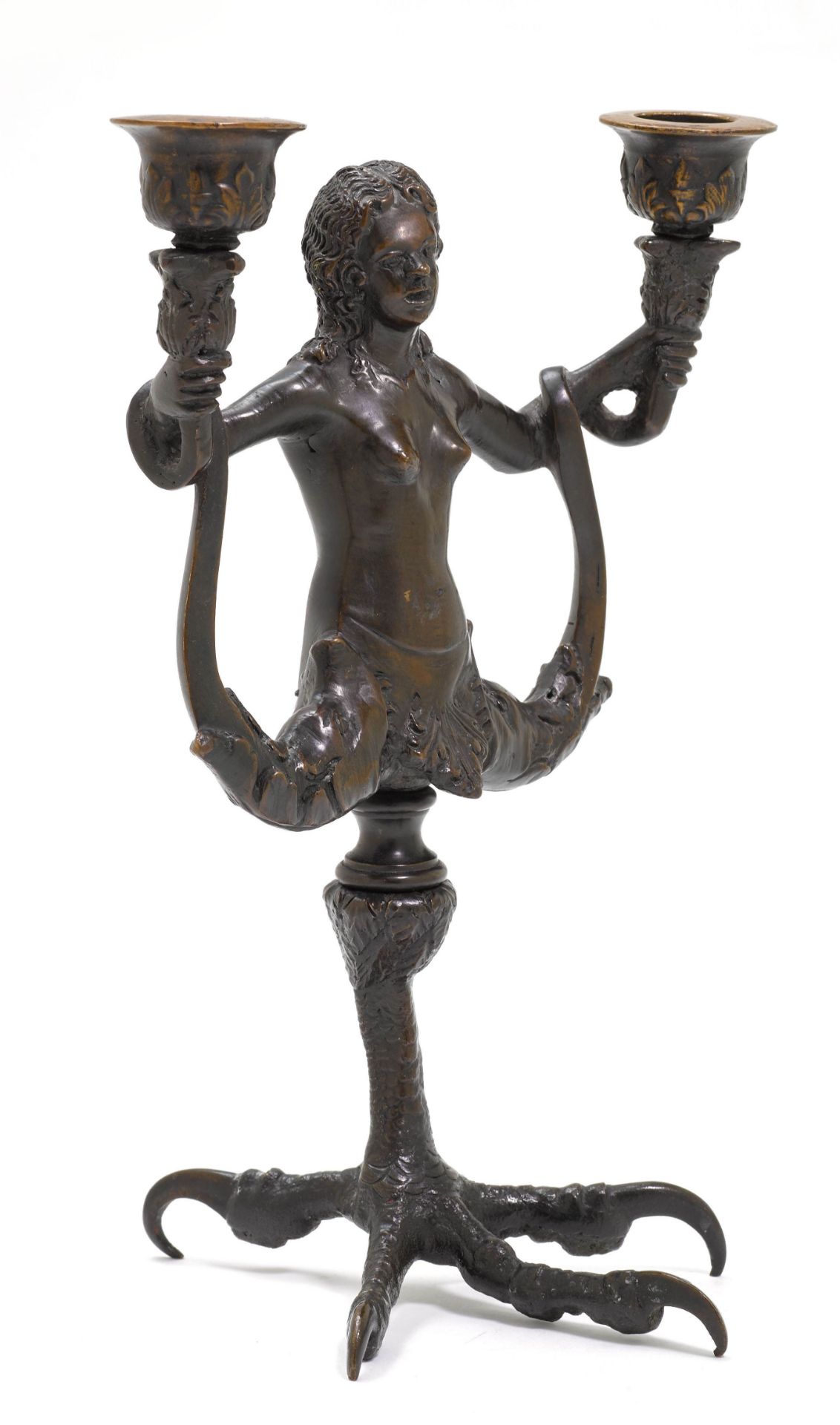 CANDELABRUM DESIGNED AS A NEREID - Image 3 of 3