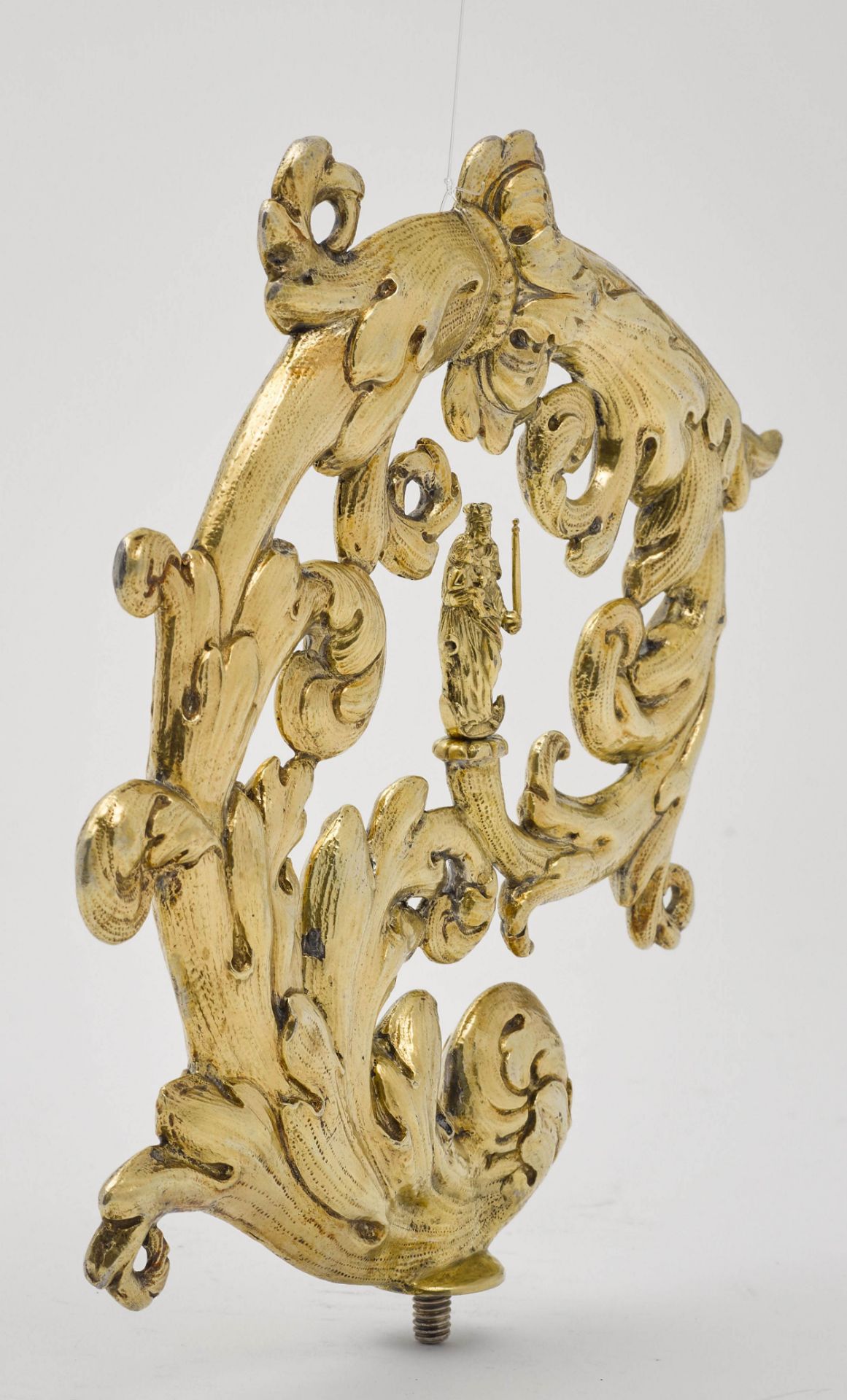 A SILVER-GILT CROZIER HEAD - Image 3 of 3