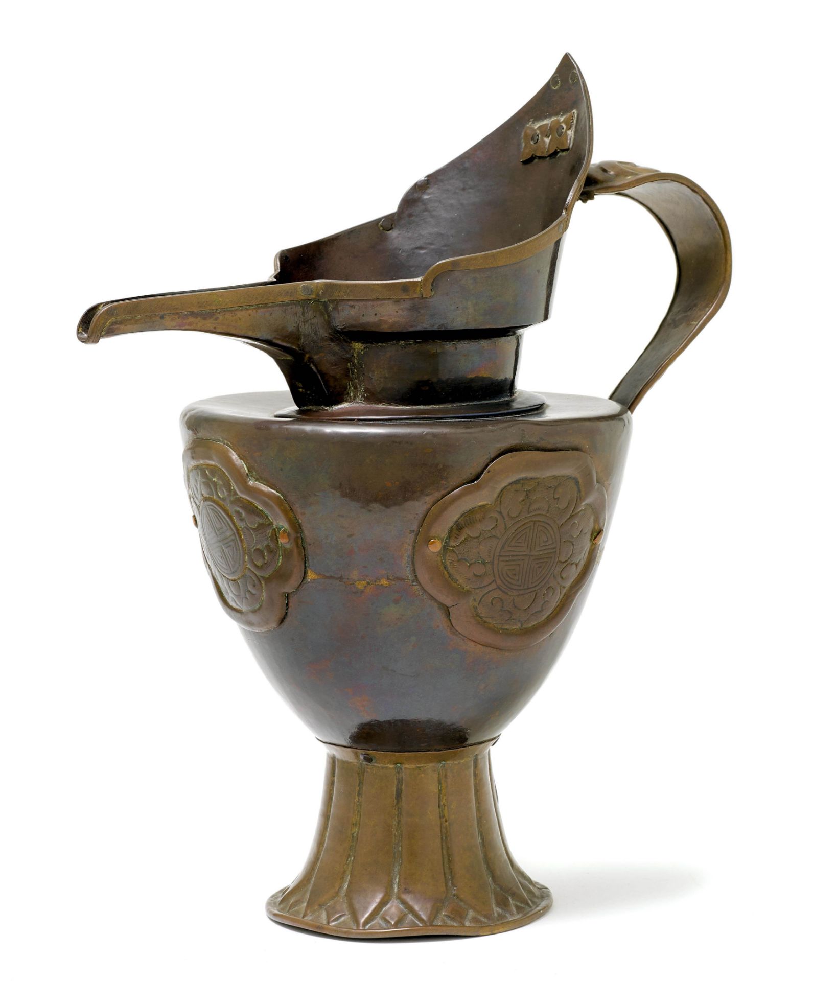 A MONKSCAP EWER.