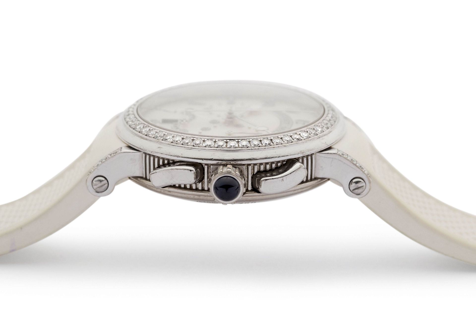 Breguet, "Marine Chronograph" set with diamonds, 2012. - Image 3 of 4