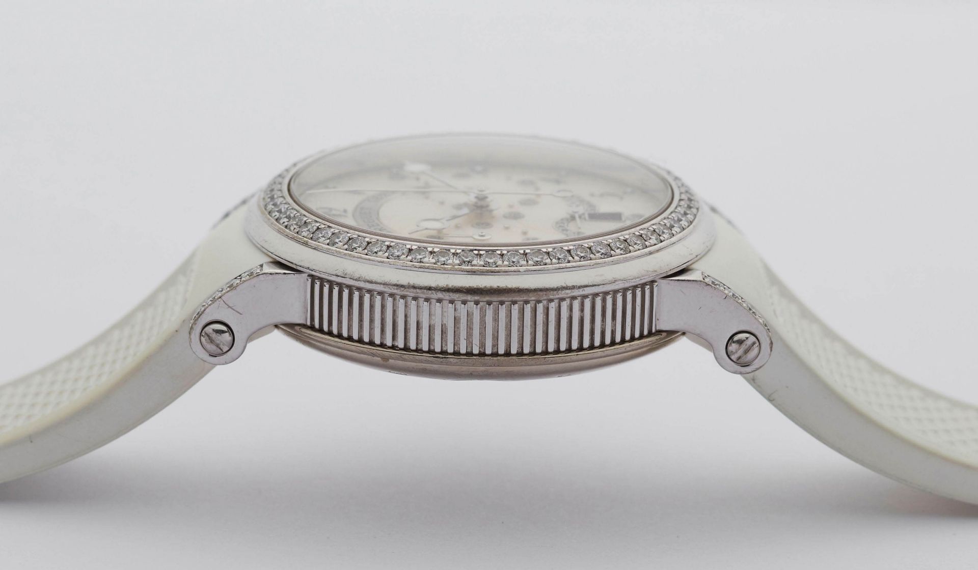 Breguet, "Marine Chronograph" set with diamonds, 2012. - Image 4 of 4