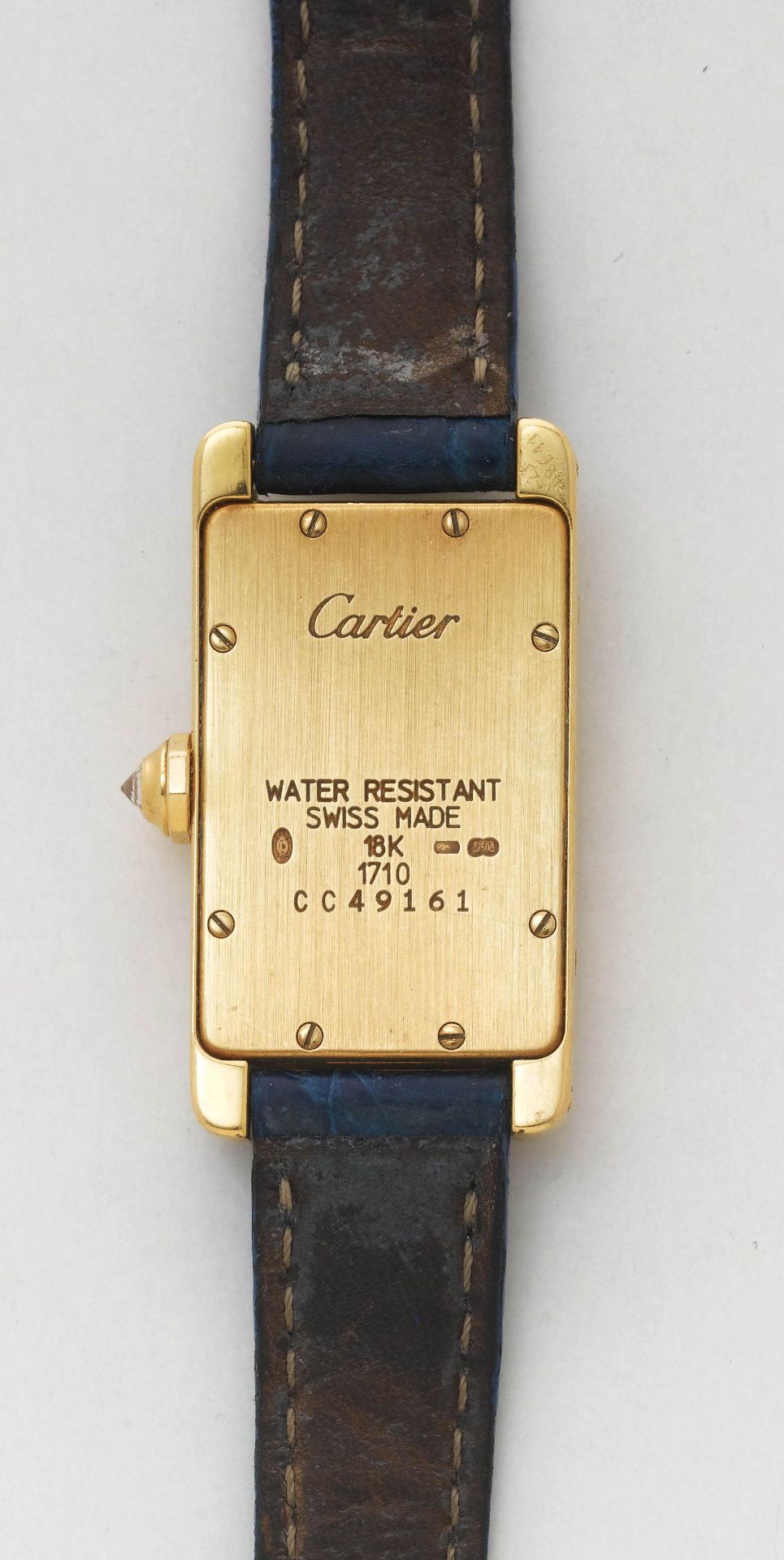 Cartier, attractive "Tank Americaine". - Image 2 of 3
