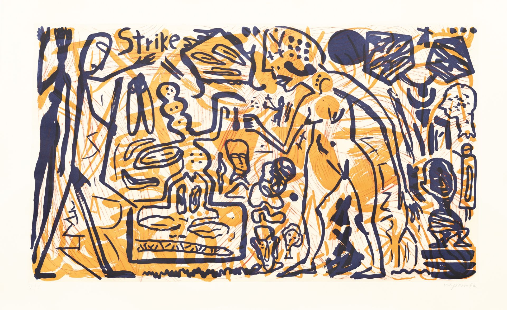 A. R. Penck (Ralf Winkler) – Strike