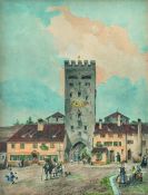 Carl August Lebschée – Das alte Sendlinger Tor zu München