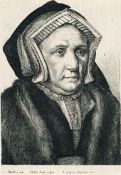 Wenzel Hollar – Porträt der Lady Margaret Butts