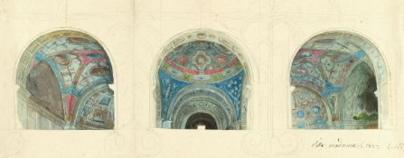 Eugen Napoleon Neureuther – Studien nach den Fresken der Villa Madama, Rom