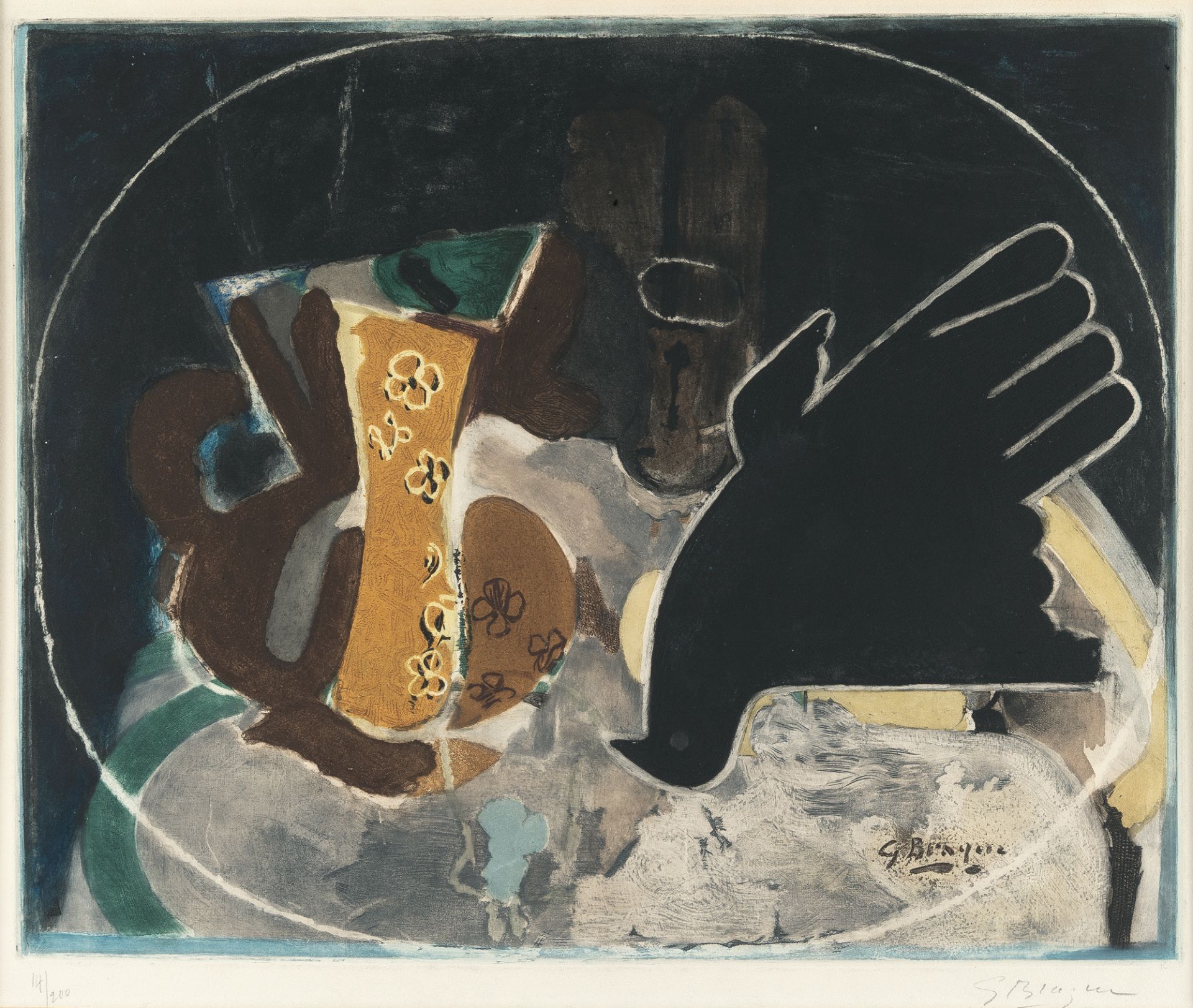 Georges Braque – Pichet et oiseau