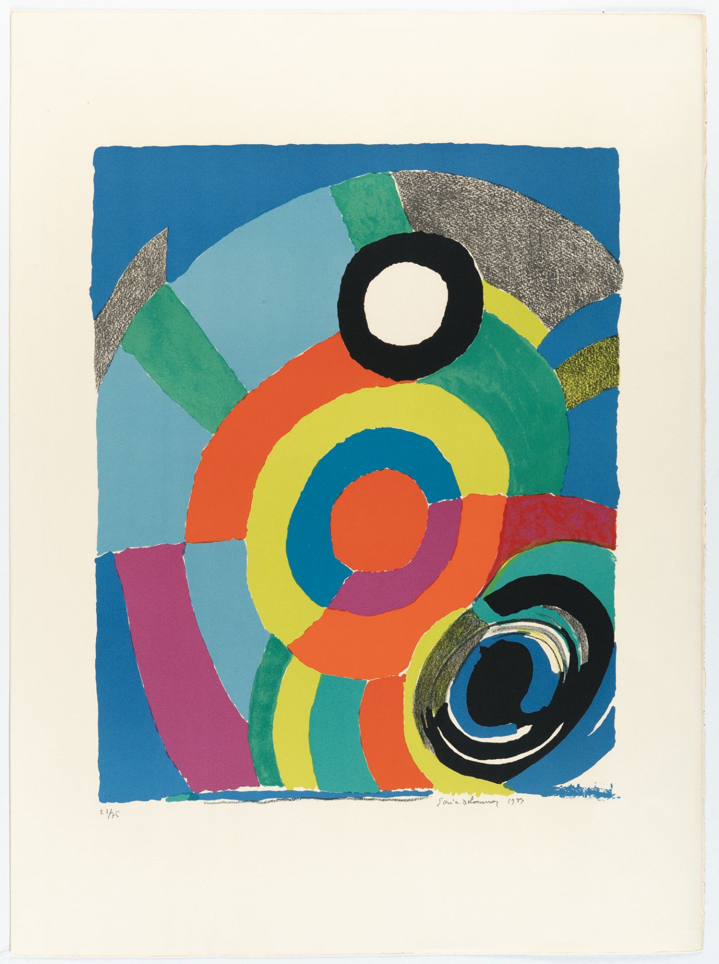 Sonia Delaunay-Terk – Thunderbird - Image 2 of 3