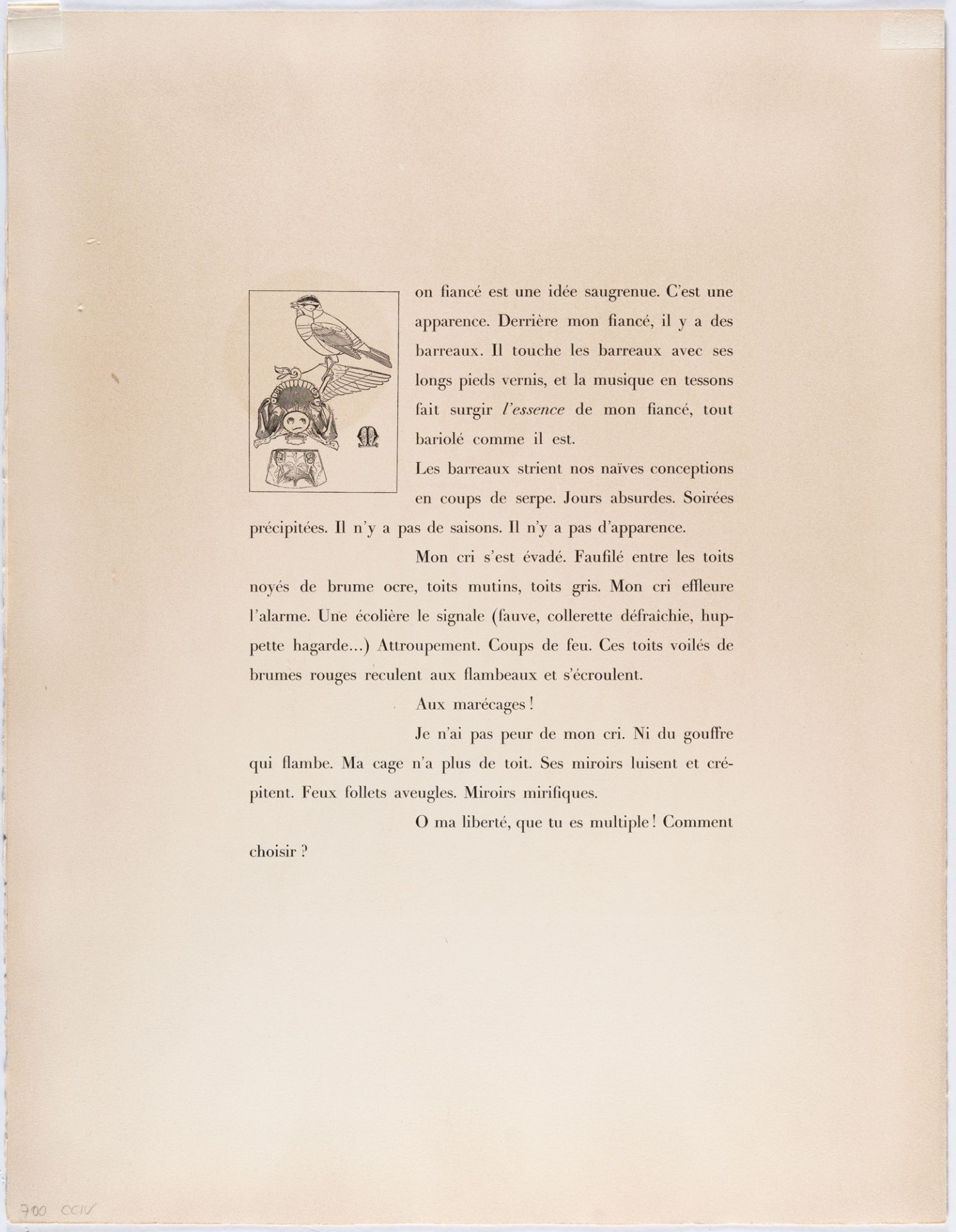 Max Ernst – Oiseaux en Peril - Image 3 of 3