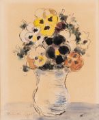 Gabriel Spat – Blumenstilllebn in brauner Vase