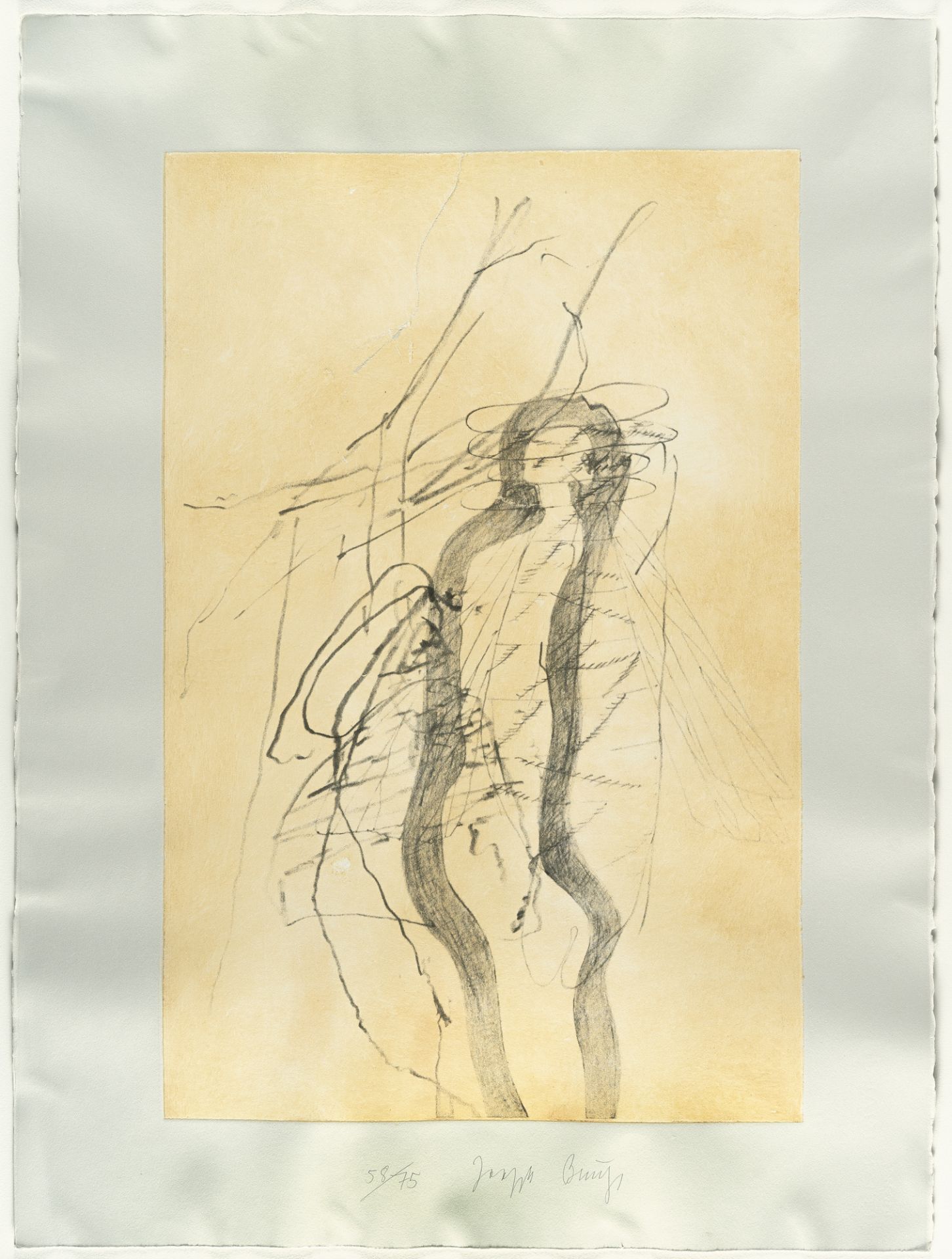 Joseph Beuys – Blitz und Bienenkönigin aus: Suite Schwurhand - Image 2 of 2