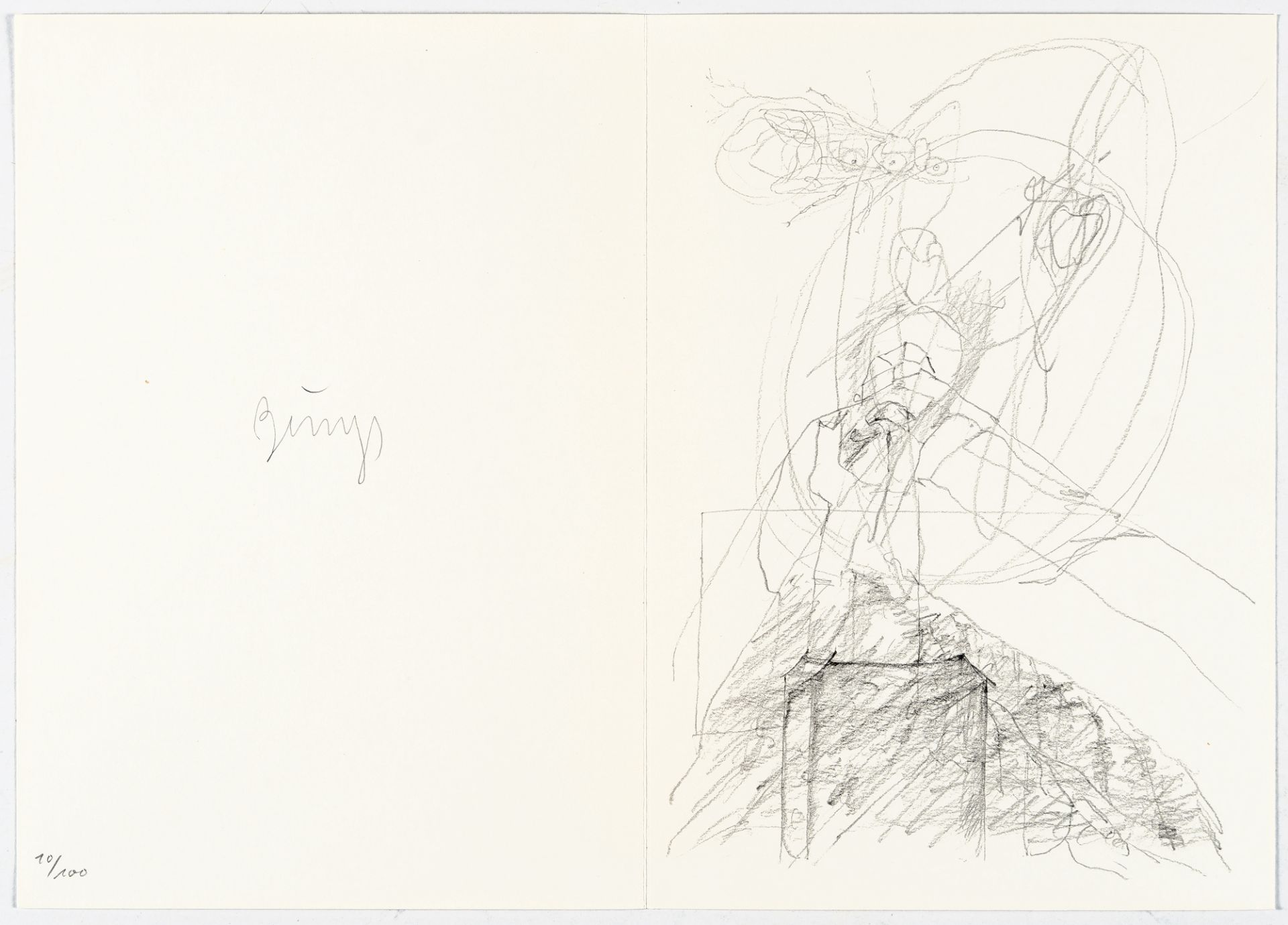 Joseph Beuys – Zeichnungen zu Leonardos Codices Madrid - Image 2 of 5