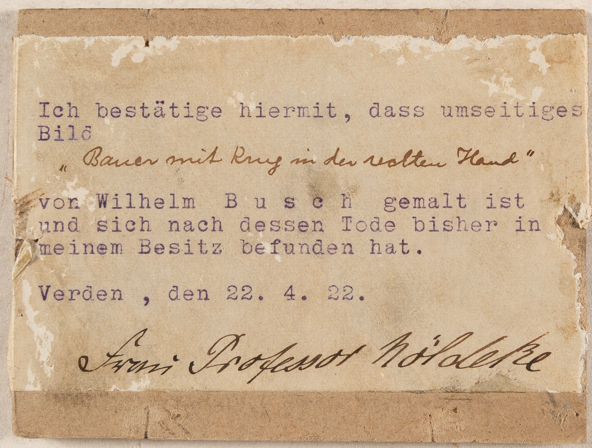 Wilhelm Busch - Bild 3 aus 3