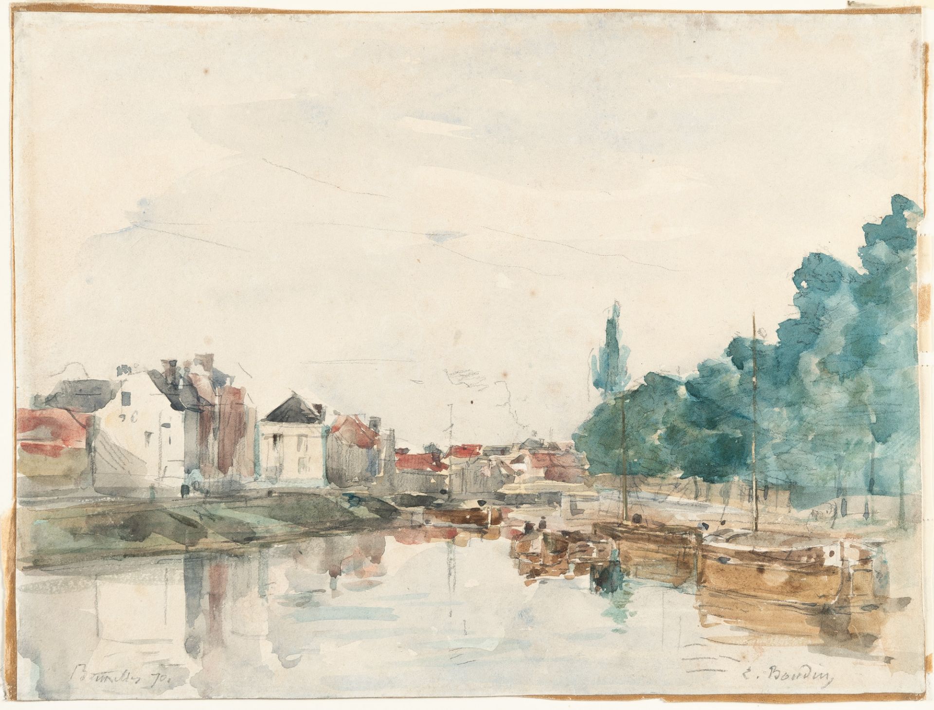 Eugène Boudin - Image 2 of 4