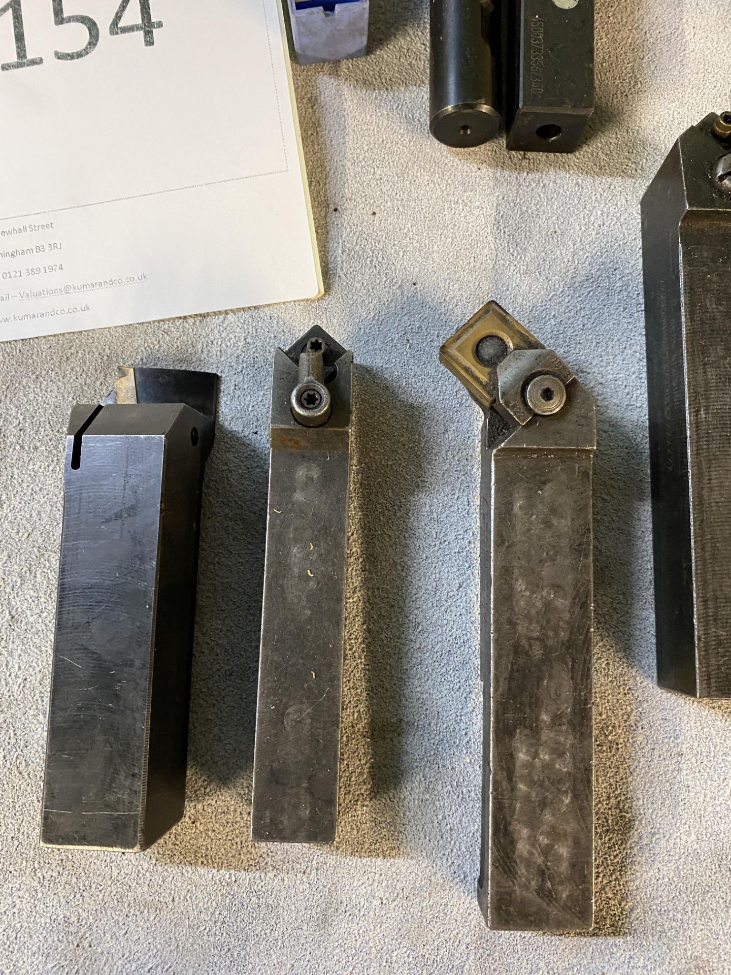 Assorted Tailstock Die & Tool Holders to include Posi-Thread & Seco & Omega (Does not include table) - Image 7 of 17