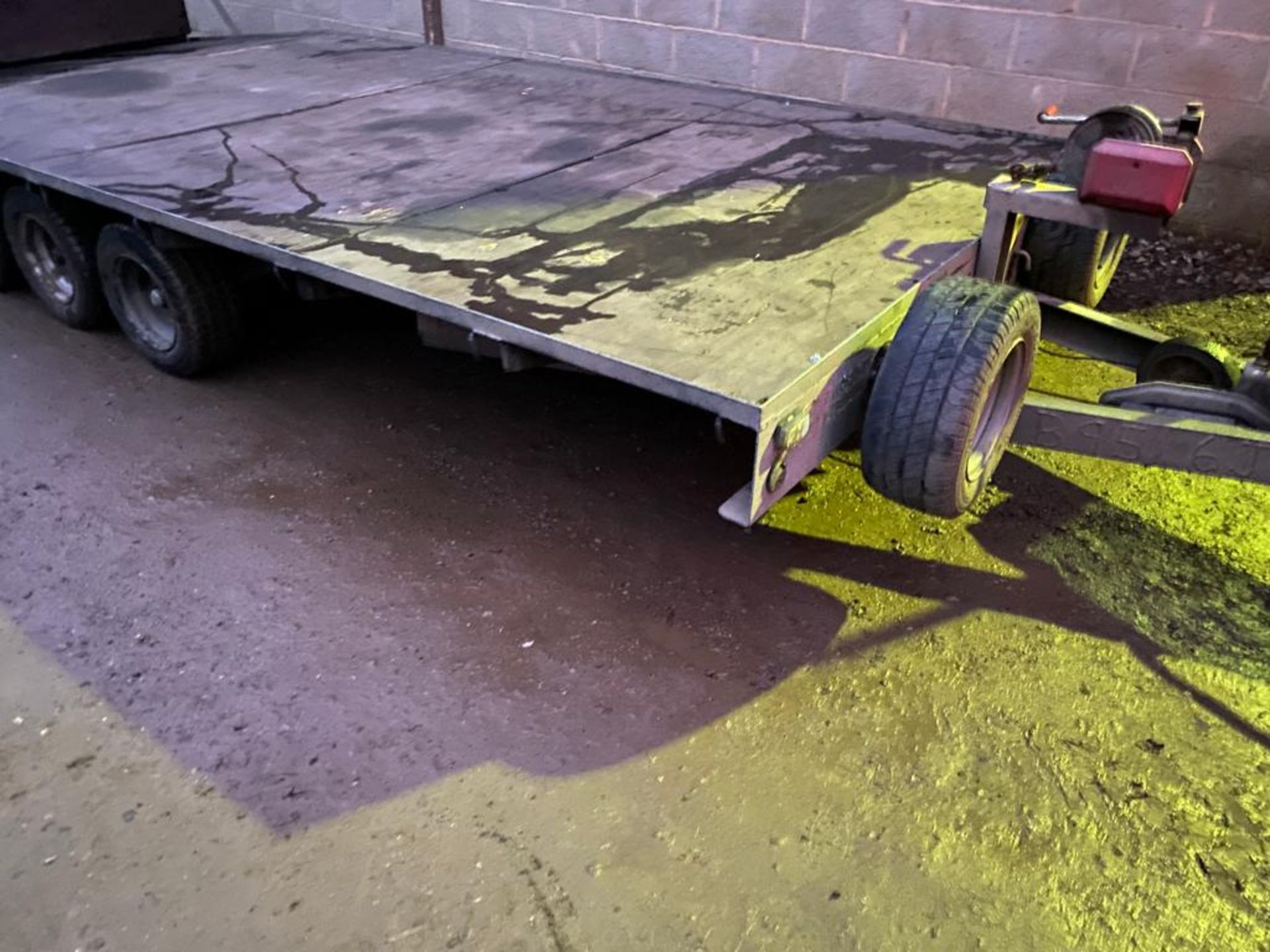 Hazelwood Model 3000 BTRI Tri - Axle Beaver Tail Car Transporter Trailer, Capacity 3000Kg, Serial - Image 20 of 25