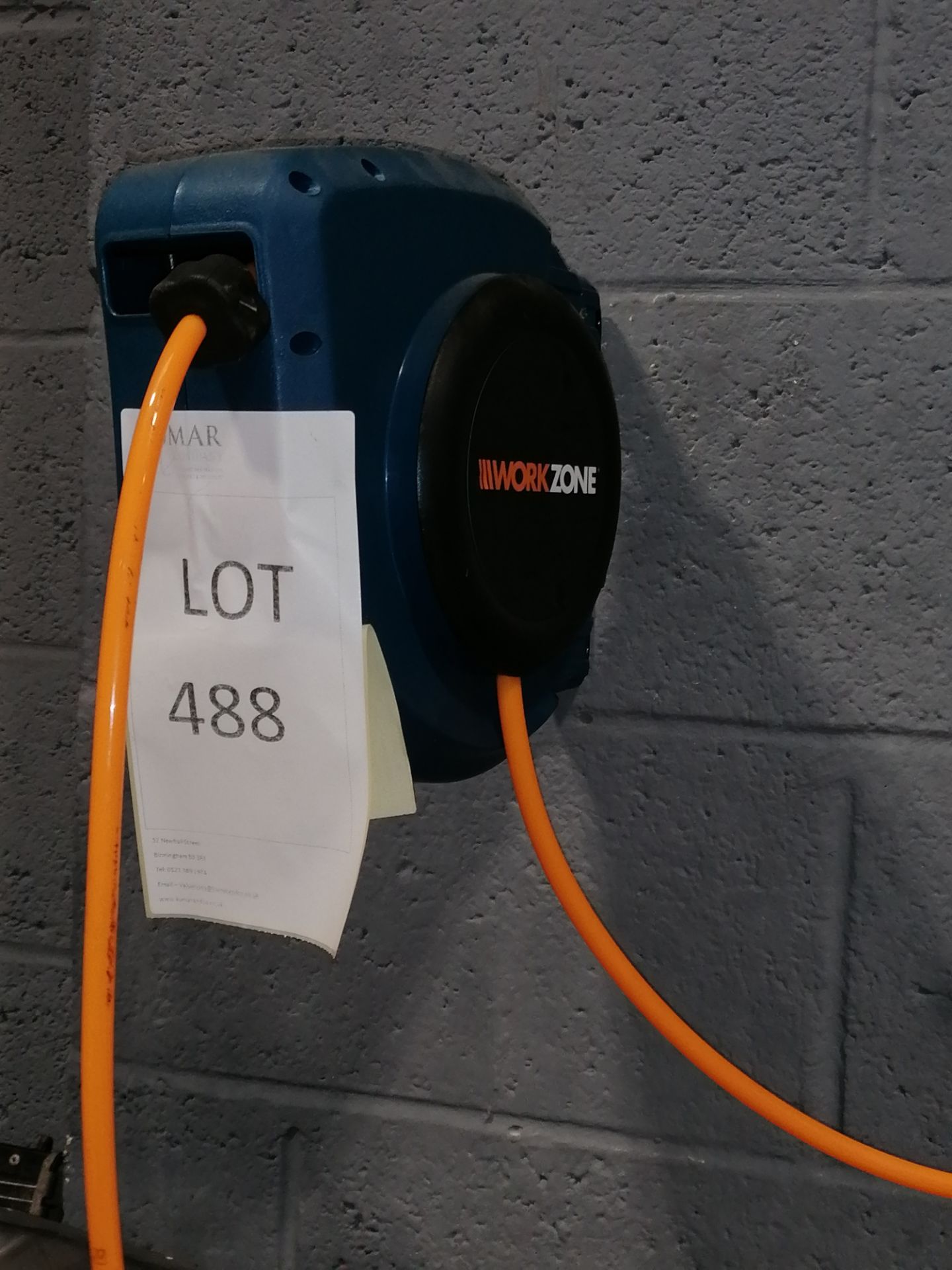 Workzone Wall Mounted Air Reel