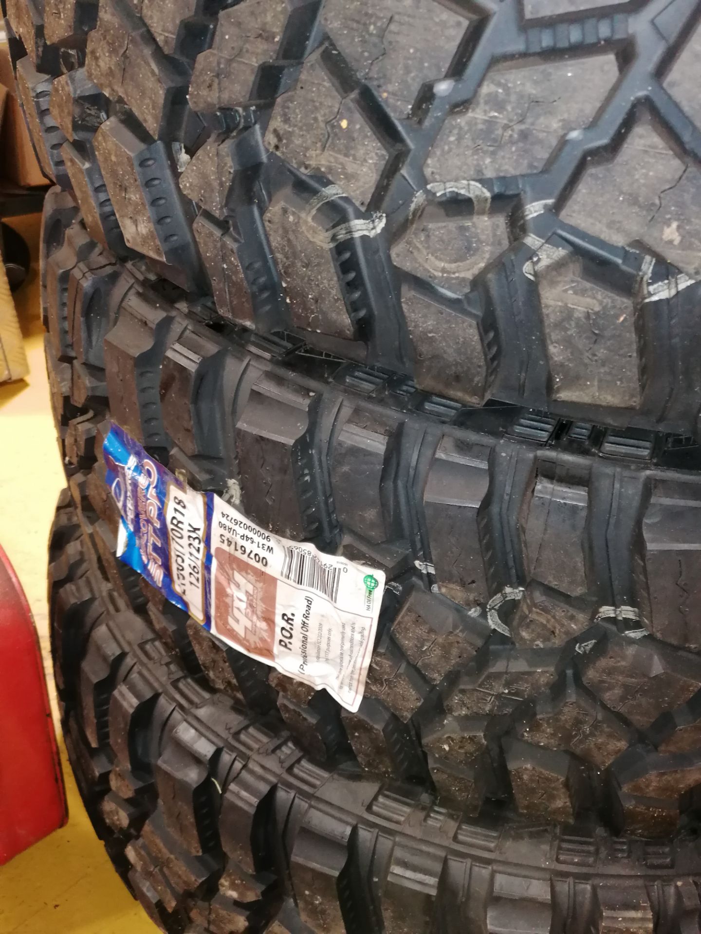 4: LT 305/70R 18126/123K Cooper Discover Armour TER 3 DOT 0515 with Hutchinson Bands - Image 2 of 6