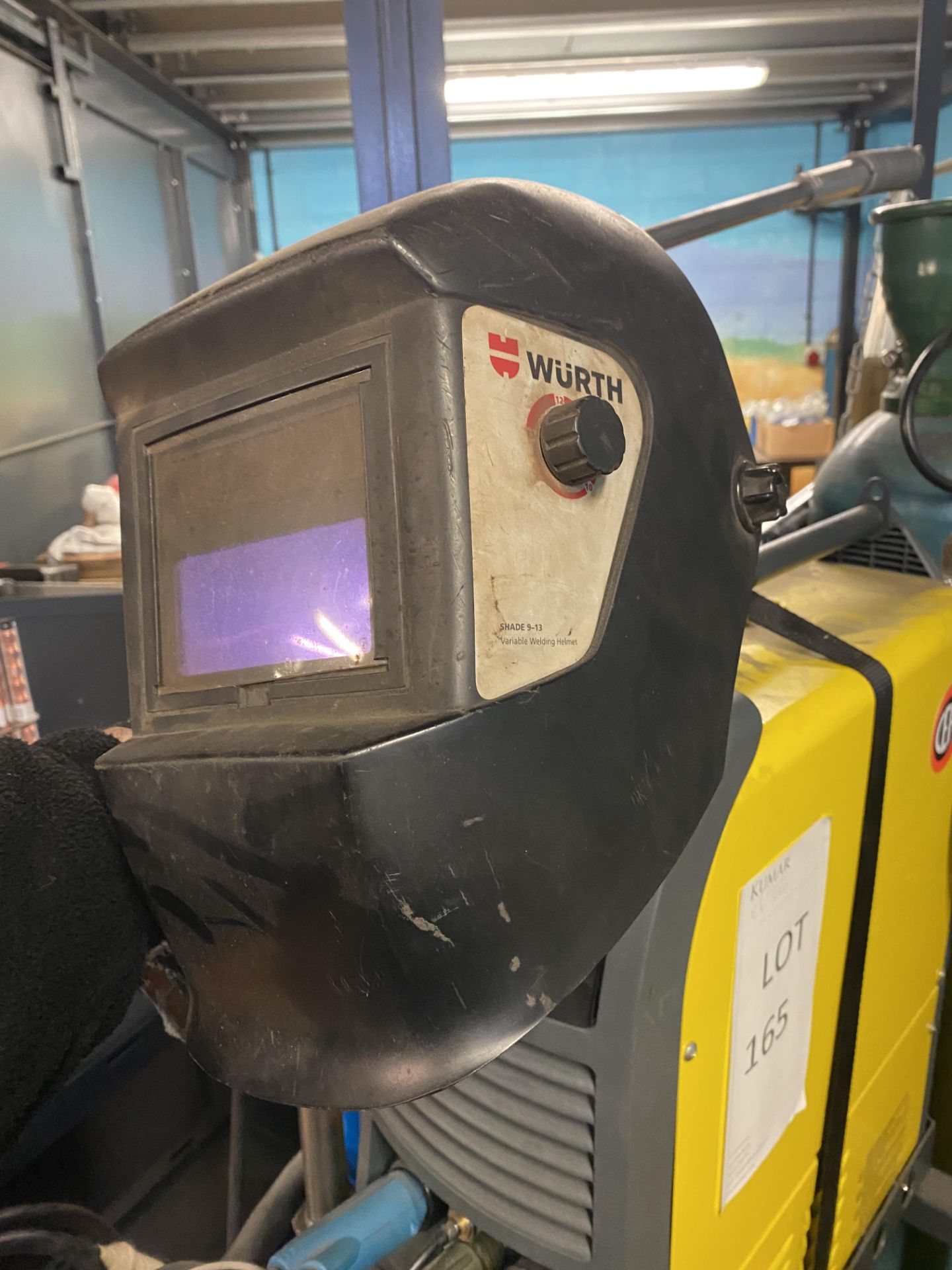 CEA Matrix 3000 AC/DC Welder, Serial No.JD072012 with Wurth Welding Helment, Welding Wire as shown - Image 24 of 31