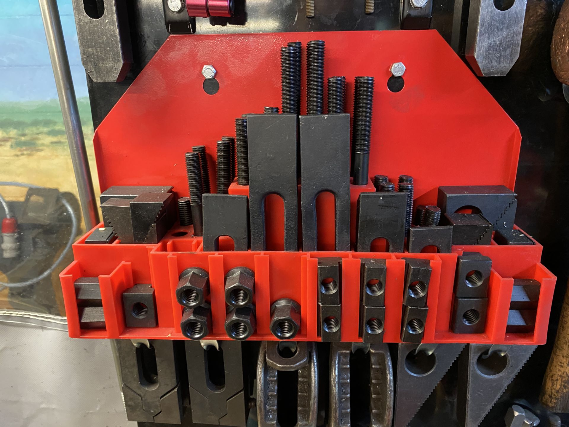 Tool Stand & Board complete with Tools as shown to include Cutting, Milling Attachments. Tooling - Image 10 of 41