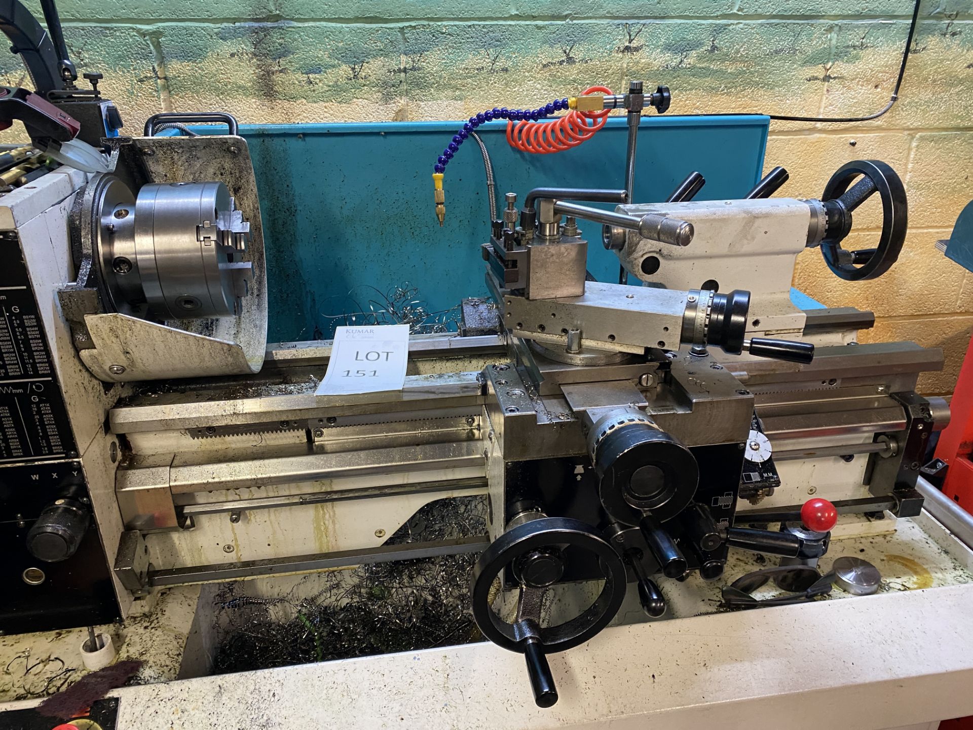 Colchester Student 2500, Geared Head Centre Lathe with Acu-rite DRO, Serial No: 308084, Year of - Image 4 of 72